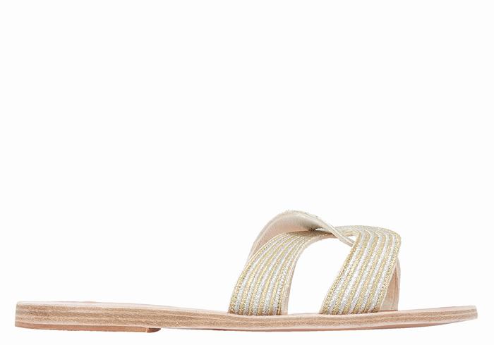 Sandali Scorrevoli Ancient Greek Sandals Kore Of Berlin Donna Bianche | RVN2626BB