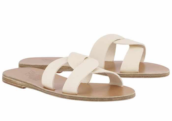 Sandali Scorrevoli Ancient Greek Sandals Desmos Donna Bianche | ZQZ327RM