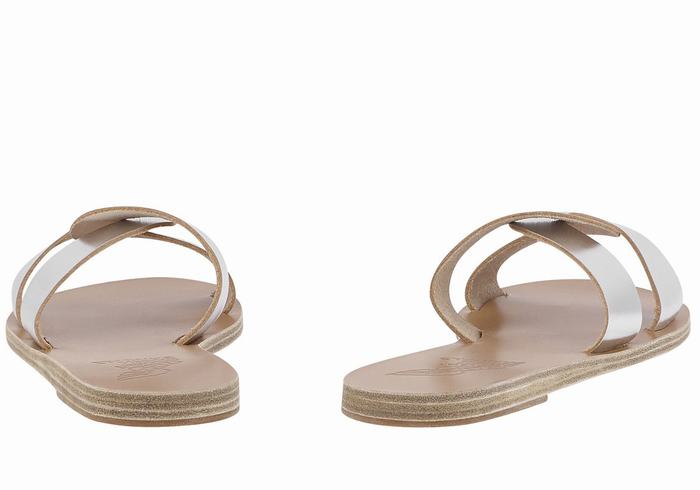 Sandali Scorrevoli Ancient Greek Sandals Desmos Donna Argento | IEX1818ZJ