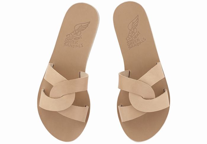 Sandali Scorrevoli Ancient Greek Sandals Desmos Donna Beige | FBZ284TJ