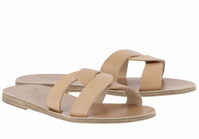 Sandali Scorrevoli Ancient Greek Sandals Desmos Donna Beige | FBZ284TJ