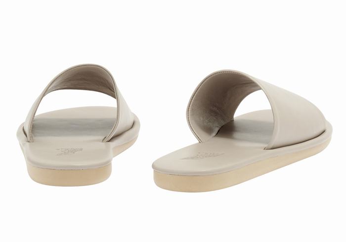 Sandali Scorrevoli Ancient Greek Sandals Cerastes Donna Grigie Marroni | LRB2850BP