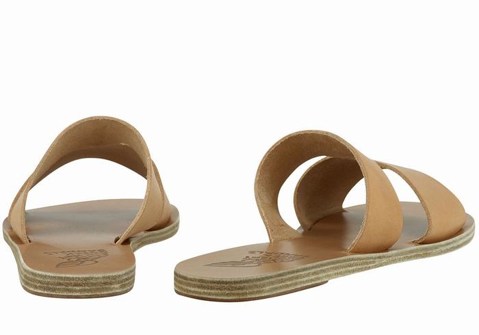 Sandali Scorrevoli Ancient Greek Sandals Apteros Donna Beige | FAZ6820DG