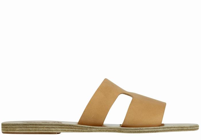 Sandali Scorrevoli Ancient Greek Sandals Apteros Donna Beige | FAZ6820DG