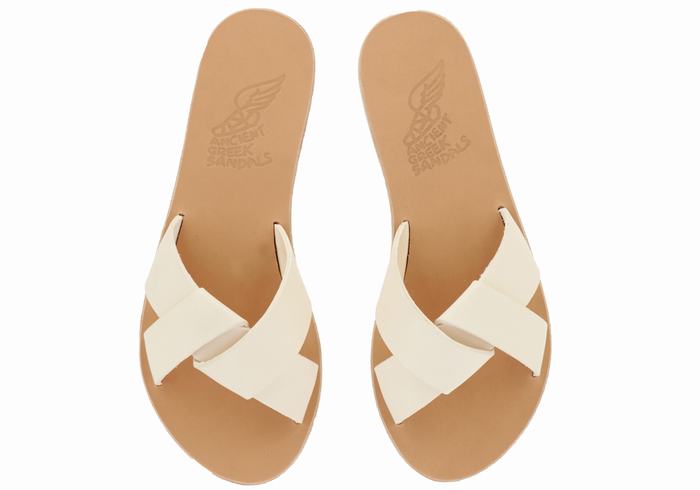 Sandali Scorrevoli Ancient Greek Sandals Whitney Donna Bianche | WEW5084FH