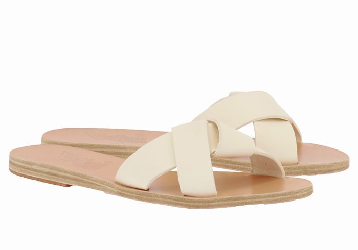 Sandali Scorrevoli Ancient Greek Sandals Whitney Donna Bianche | WEW5084FH