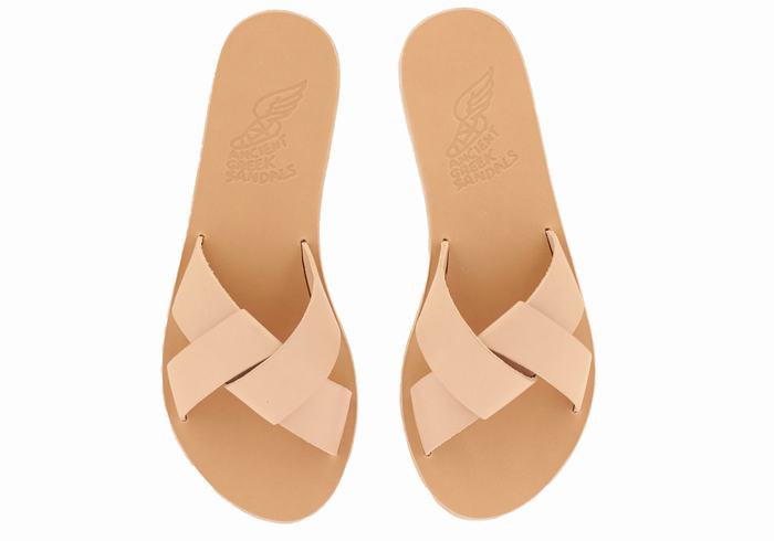 Sandali Scorrevoli Ancient Greek Sandals Whitney Donna Beige | ZKZ958PR