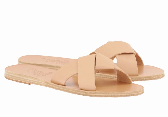 Sandali Scorrevoli Ancient Greek Sandals Whitney Donna Beige | ZKZ958PR