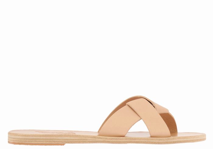 Sandali Scorrevoli Ancient Greek Sandals Whitney Donna Beige | ZKZ958PR