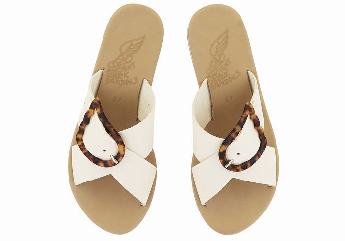 Sandali Zeppa Ancient Greek Sandals Thais Rainbow Donna Bianche Beige | CZS3731GR