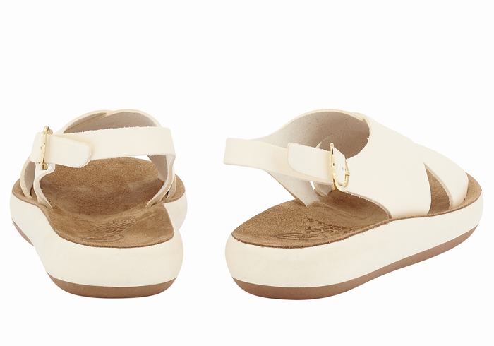 Sandali con Plateau Ancient Greek Sandals Maria Comfort Donna Bianche | UUW942DS